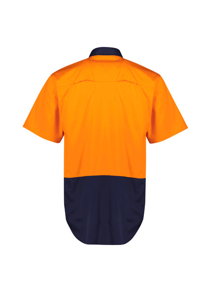 Mens Hi Vis Short Sleeve Shirt ZW115