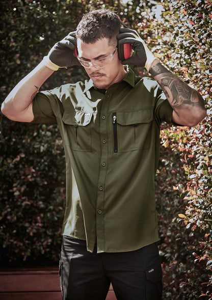 Mens Outdoor Short Sleeve Shirt ZW465