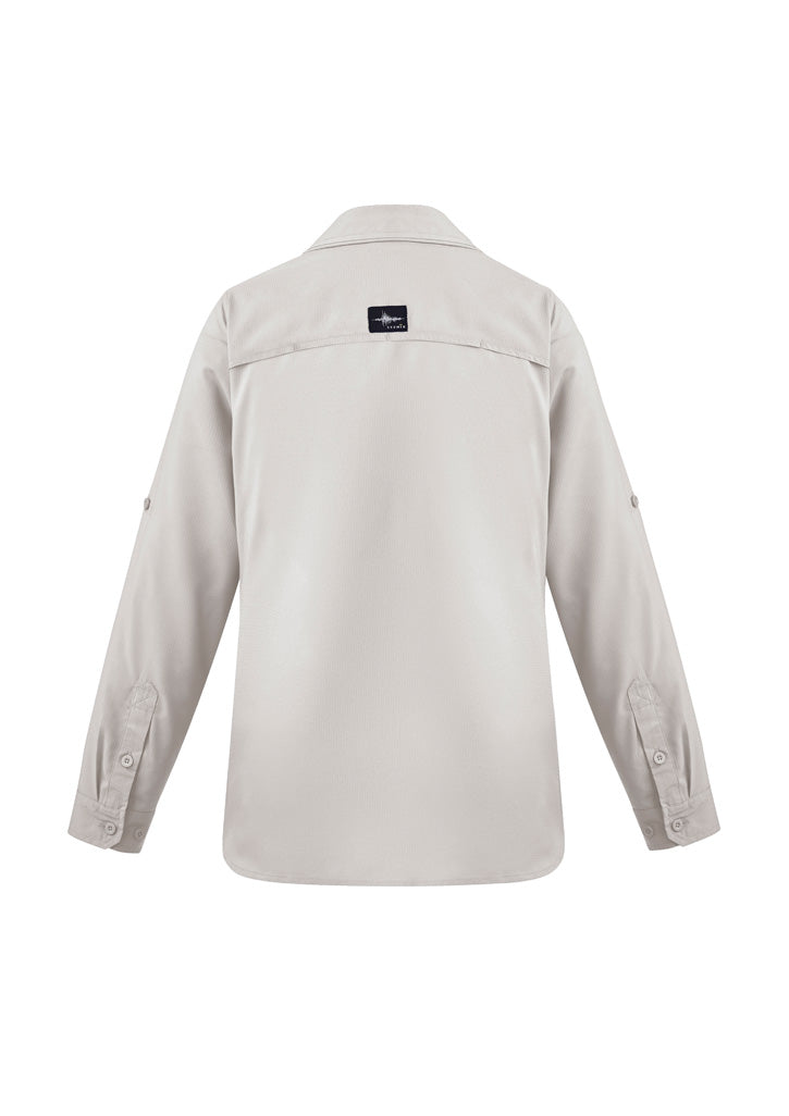 Syzmik Womens Outdoor Long Sleeve Shirt - Natural