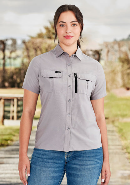 Womens Outdoor Short Sleeve Shirt ZW765