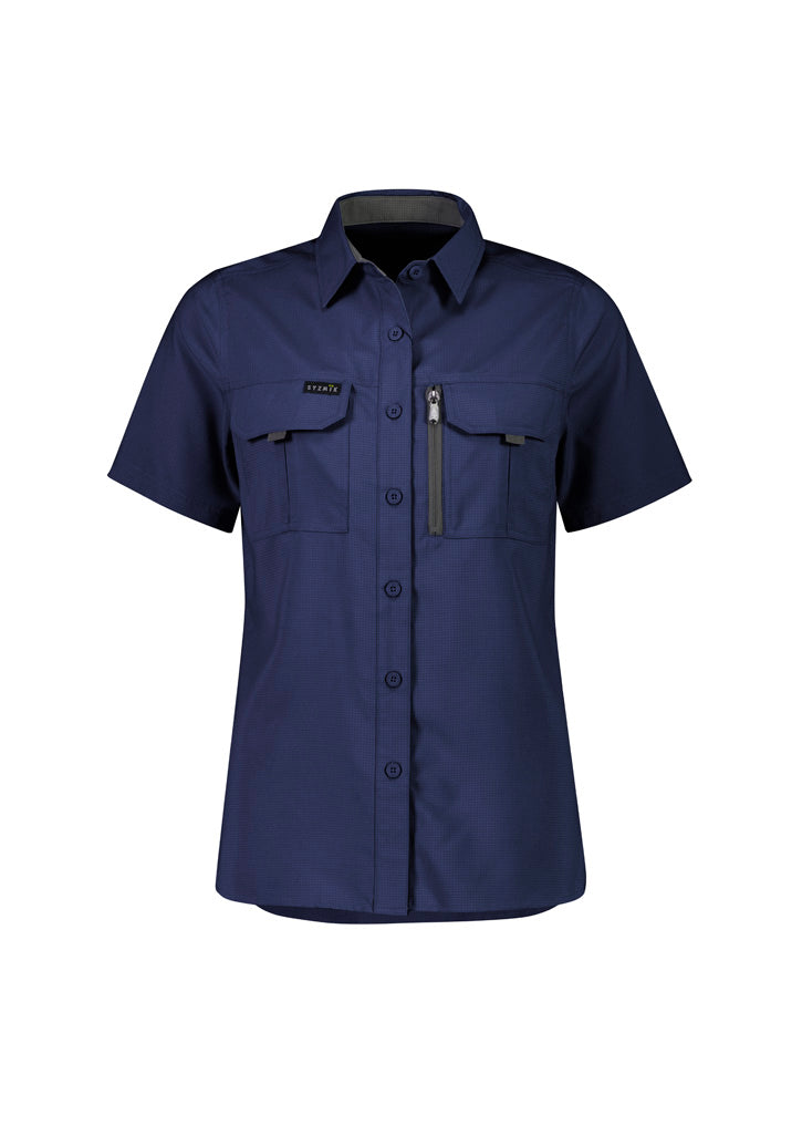 Womens Outdoor Short Sleeve Shirt ZW765