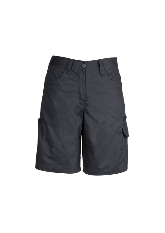 Syzmik Womens Plain Utility Short - Navy