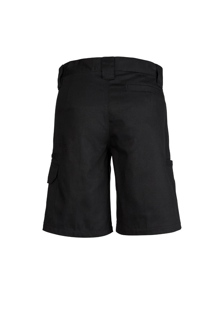 Syzmik Womens Plain Utility Short - Black