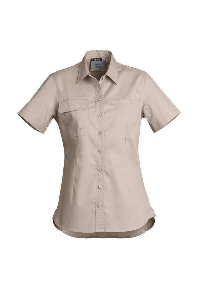 Womens Lightweight Tradie Short Sleeve Shirt ZWL120