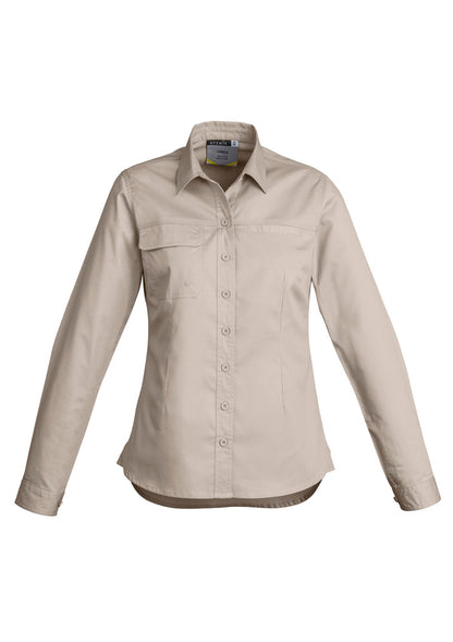 Womens Lightweight Tradie Long Sleeve Shirt ZWL121