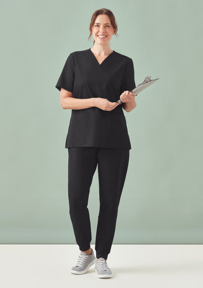 Womens Pulse V-Neck Scrub Top  CU543LS