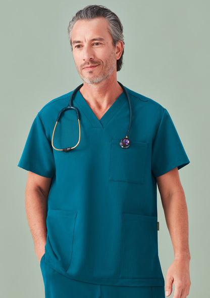 Unisex Pulse V-Neck Scrub Top CU544US
