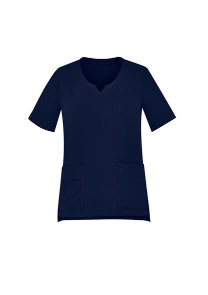 Womens Avery Round Neck Scrub Top EST942LS