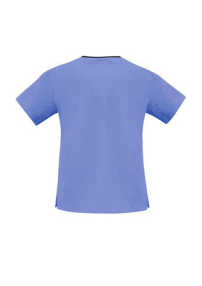 Women Contrast Scrub Top H10722