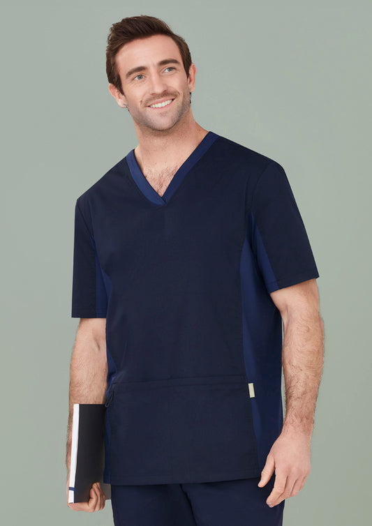 Mens Riley Stretch Scrub Top CST043MS