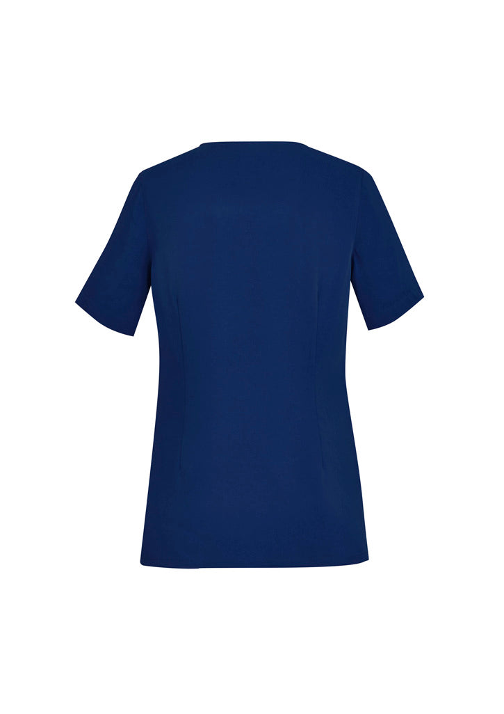 Womens Avery Round Neck Scrub Top EST942LS