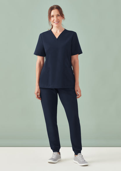 Womens Pulse V-Neck Scrub Top  CU543LS