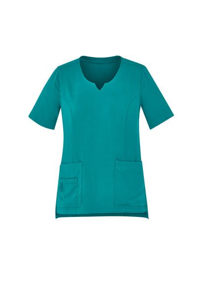 Womens Avery Round Neck Scrub Top EST942LS